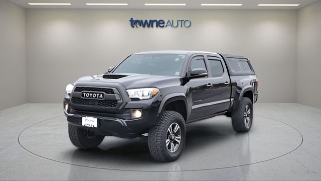 Black 2016 Toyota Tacoma Double Cab V6 LB TRD Sport 4WD Pickup Truck Four-Wheel Drive 6-Speed Automatic
