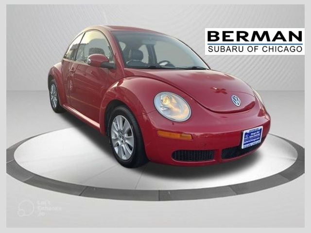 Red 2008 Volkswagen Beetle Hatchback Front-Wheel Drive 6-Speed Automatic