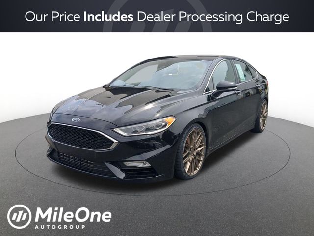 Shadow Black 2017 Ford Fusion Sedan All-Wheel Drive 6-Speed Automatic