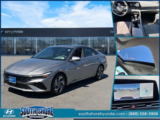 Fluid Metal 2025 Hyundai Elantra SEL Convenience FWD Sedan Front-Wheel Drive Continuously Variable Transmission
