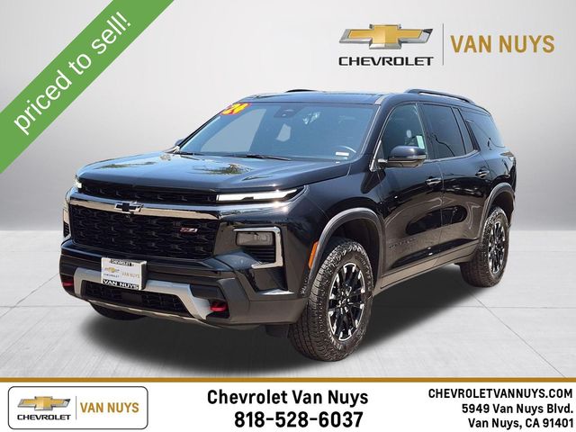 Black Metallic 2024 Chevrolet Traverse SUV / Crossover Four-Wheel Drive 8-Speed Automatic