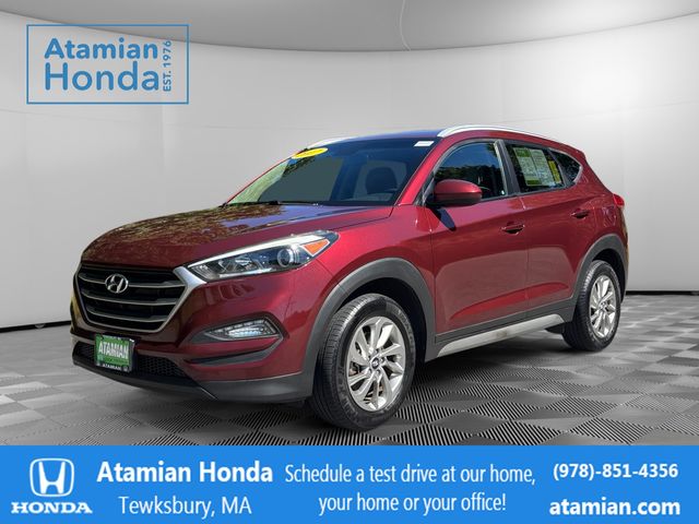 Red (Ruby) 2017 Hyundai Tucson SUV / Crossover All-Wheel Drive 6-Speed Automatic
