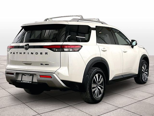 2023 Nissan Pathfinder SL White at Sutliff Volkswagen