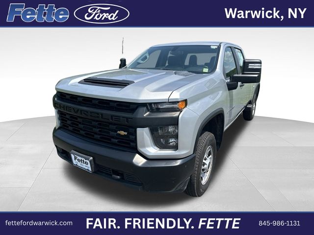 Silver Ice Metallic 2023 Chevrolet Silverado 2500HD Pickup Truck Four-Wheel Drive 6-Speed Automatic