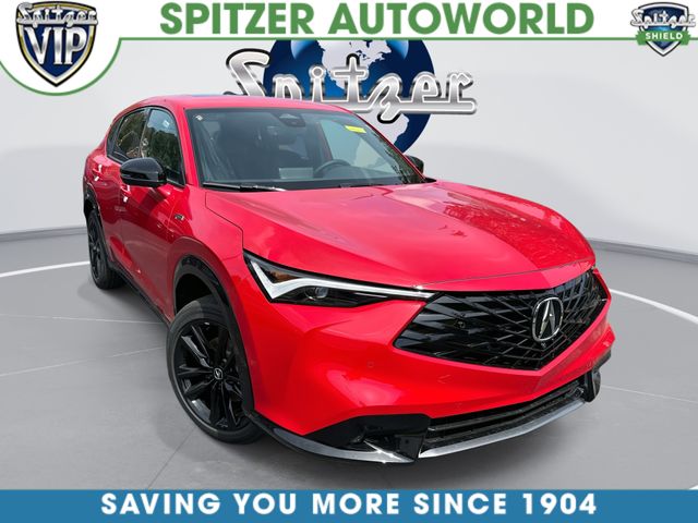 2026 Acura ADX A-Spec Advance Package Red at Spitzer Acura