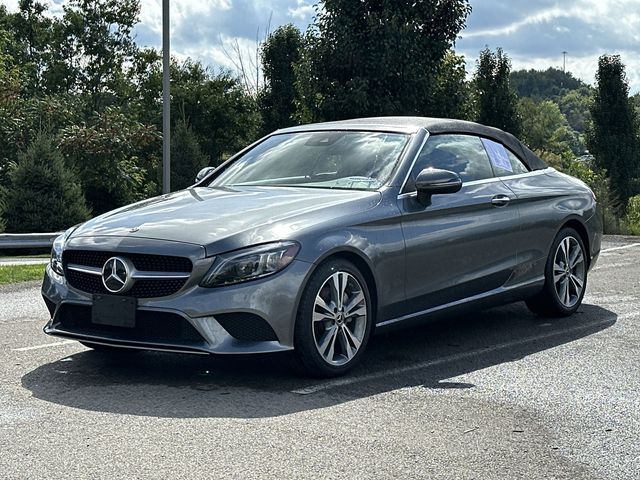 Graphite Gray Metallic 2021 Mercedes-Benz C-Class Convertible All-Wheel Drive 9-Speed Automatic