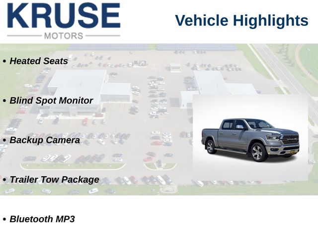 2019 Ram 1500 Laramie Crew Cab 4x4 5'7" Box