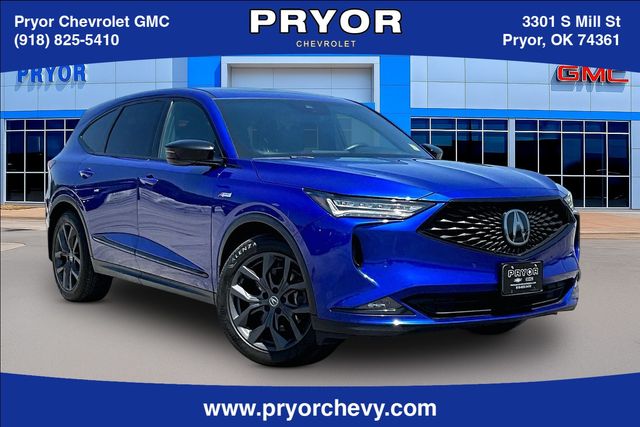 Blue 2024 Acura MDX SUV / Crossover All-Wheel Drive Automatic