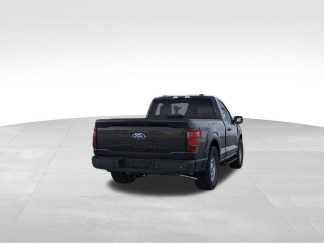 2025 Black Metallic Ford F-150 XL 4X4 Truck
