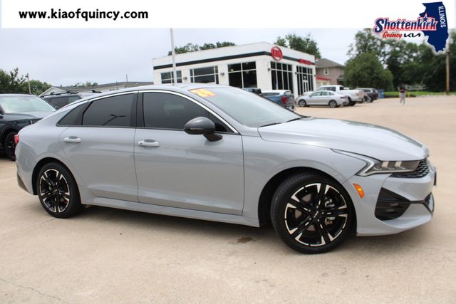 Wolf Gray 2024 Kia K5 Sedan Front-Wheel Drive 8-Speed Automatic