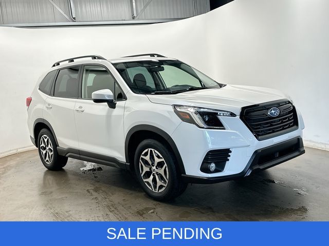 2023 Subaru Forester Premium White at Subaru and VW of Moon Township