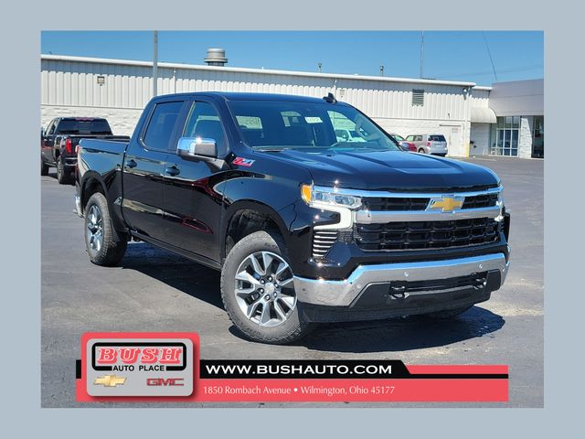 Black 2026 Chevrolet Silverado 1500 Pickup Truck Four-Wheel Drive Automatic