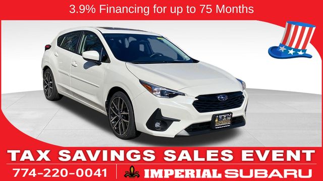 Crystal White Pearl 2026 Subaru Impreza Wagon All-Wheel Drive Continuously Variable Transmission
