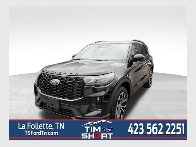 Agate Black Metallic 2026 Ford Explorer ST-Line AWD SUV / Crossover All-Wheel Drive Automatic