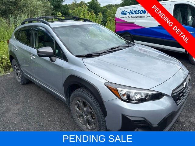 Ice Silver Metallic 2021 Subaru Crosstrek SUV / Crossover All-Wheel Drive Continuously Variable Transmission