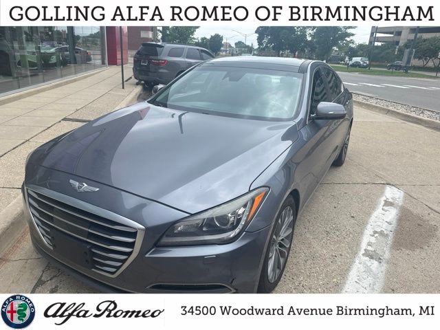 Empire State Gray 2015 Hyundai Genesis Sedan 8-Speed Automatic
