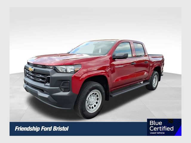 Radiant Red Tintcoat 2025 Chevrolet Colorado Work Truck Crew Cab RWD Pickup Truck 4X2 8-Speed Automatic