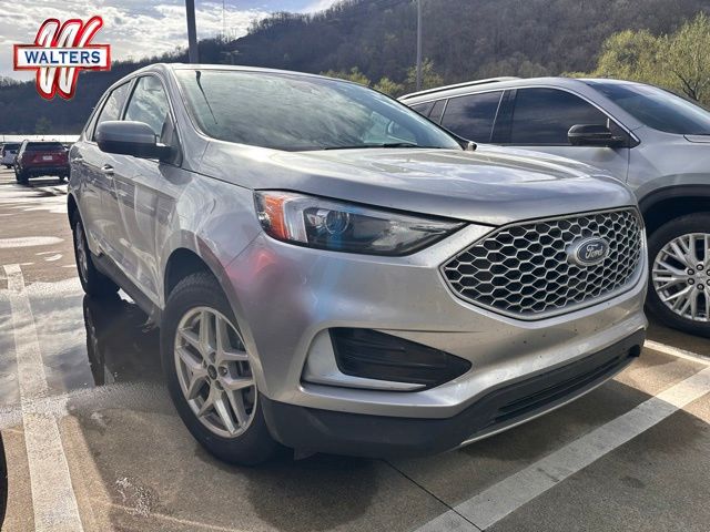 Silver Metallic 2024 Ford Edge SEL AWD SUV / Crossover All-Wheel Drive 8-Speed Automatic