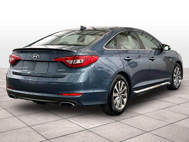 2017 Hyundai Sonata Sport Blue at Grove City Ford