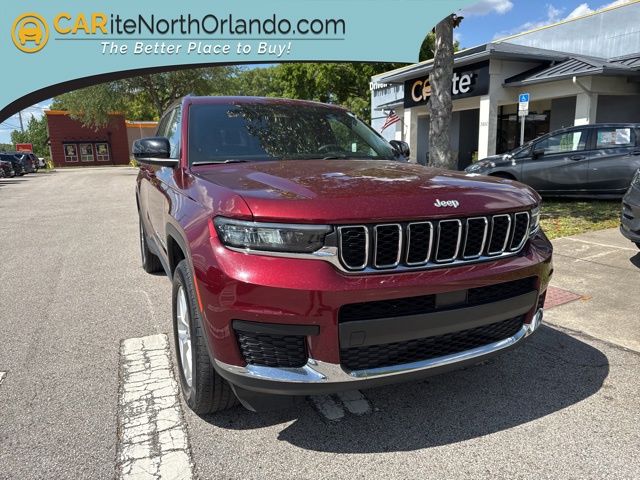 Velvet Red Pearlcoat 2024 Jeep Grand Cherokee L Laredo RWD SUV / Crossover 4X2 8-Speed Automatic