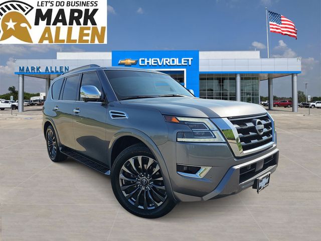 Gray (Gun Metallic) 2023 Nissan Armada SUV / Crossover 4X2 7-Speed Automatic