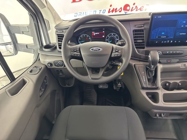 2025 Oxford White Ford Transit Cargo Van Base AWD Van