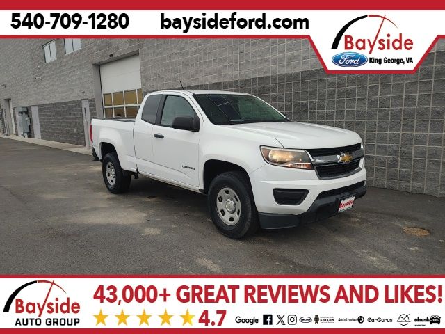 2016 Chevrolet Colorado Work Truck Extended Cab LB RWD