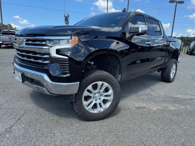 Black 2024 Chevrolet Silverado 1500 Pickup Truck Four-Wheel Drive Automatic