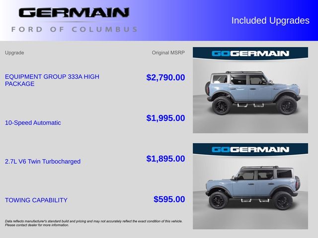 Certified Used 2023 Blue Ford Badlands image 36