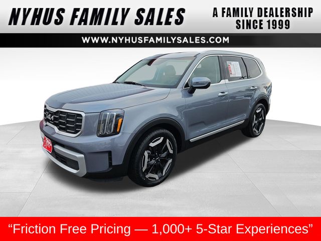 Everlasting Silver 2025 Kia Telluride S AWD SUV / Crossover All-Wheel Drive 8-Speed Automatic