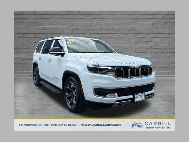 Bright White Clearcoat 2024 Jeep Wagoneer SUV / Crossover Four-Wheel Drive 8-Speed Automatic