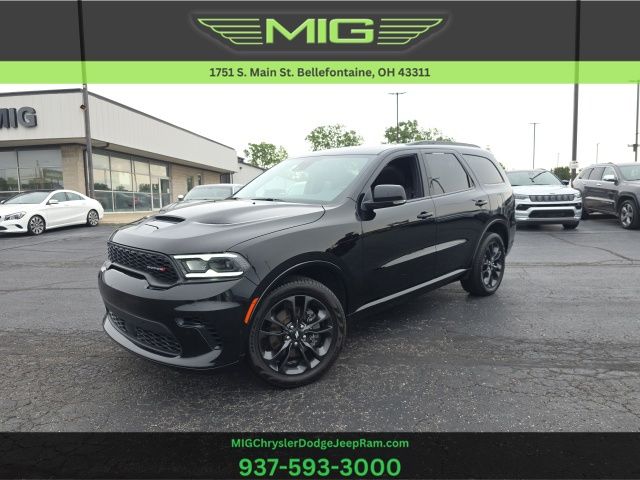 DB Black Crystal Clearcoat 2025 Dodge Durango SUV / Crossover All-Wheel Drive 8-Speed Automatic