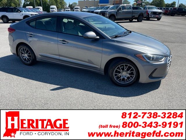 Machine Gray 2018 Hyundai Elantra Sedan Front-Wheel Drive 6-Speed Automatic