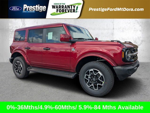 Ruby Red Metallic Tinted Clearcoat 2026 Ford Bronco SUV / Crossover Four-Wheel Drive Automatic