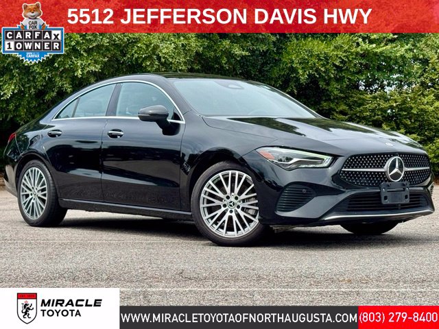 Night Black 2025 Mercedes-Benz CLA Coupe Front-Wheel Drive 8-Speed Dual Clutch