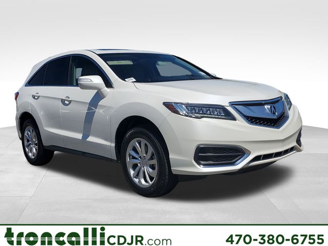 White Diamond 2016 Acura RDX FWD with Technology Package SUV / Crossover Front-Wheel Drive 6-Speed Automatic