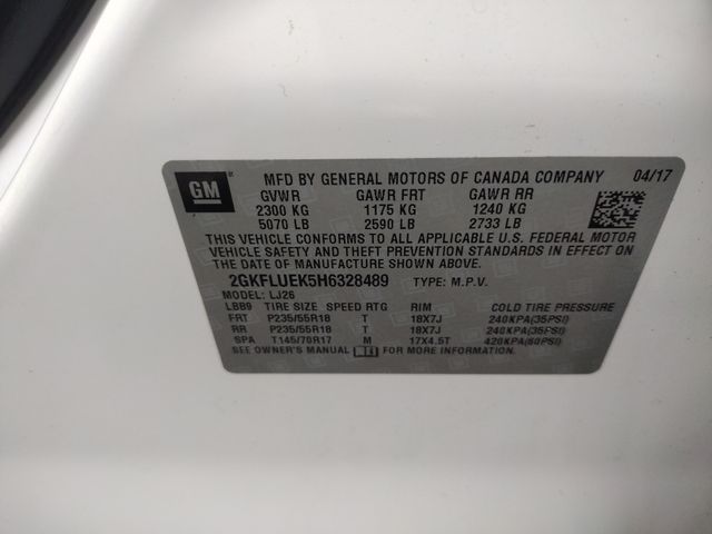 2017 GMC Terrain SLT photo