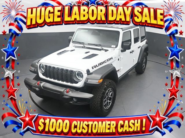 Bright White Clearcoat 2026 Jeep Wrangler SUV / Crossover Four-Wheel Drive 8-Speed Automatic