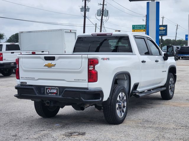 2024 Chevrolet Silverado 2500HD Custom White at Classic Elite Chevrolet Sugar Land