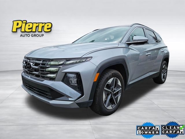 Shimmering Silver 2025 Hyundai Tucson SUV / Crossover All-Wheel Drive 8-Speed Automatic