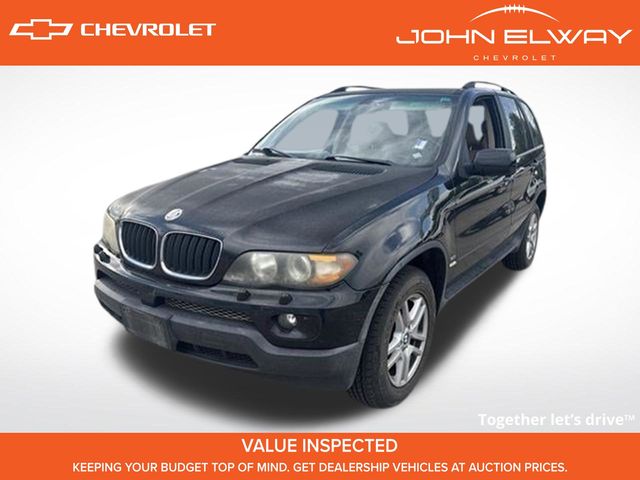 Black Sapphire Metallic 2004 BMW X5 3.0i AWD SUV / Crossover All-Wheel Drive 5-Speed Automatic Overdrive