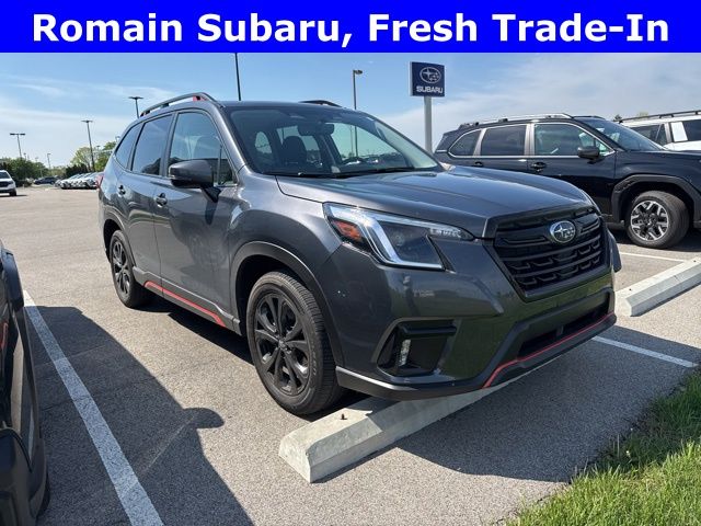 Magnetite Gray Metallic 2024 Subaru Forester Sport Crossover AWD SUV / Crossover All-Wheel Drive Continuously Variable Transmission