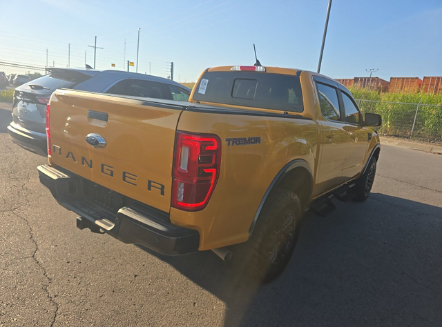2022 Orange Metallic Ford Ranger Lariat 4X4 Truck