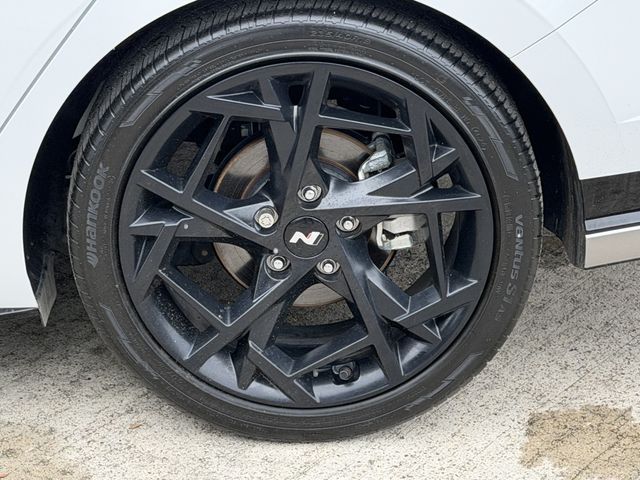 2025 Hyundai Elantra N Line White at DeMontrond Gulf Freeway