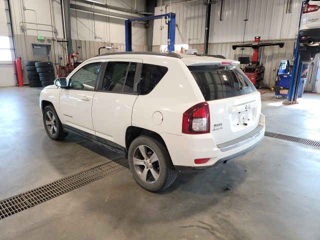 2016 Bright White Clearcoat Jeep Compass High Altitude 4X4 SUV