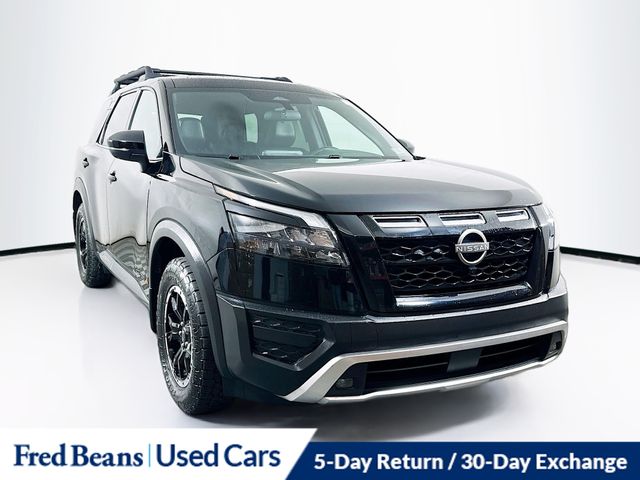 Super Black 2024 Nissan Pathfinder Rock Creek 4WD SUV / Crossover All-Wheel Drive 9-Speed Automatic