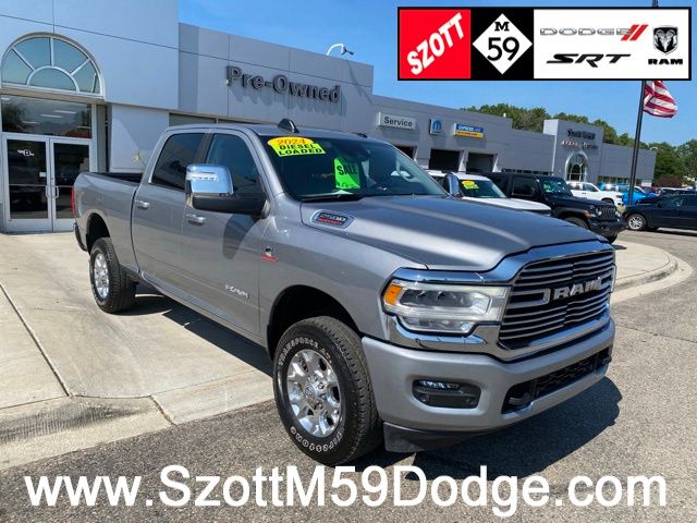 Billet Silver Metallic 2024 RAM 2500 Pickup Truck Four-Wheel Drive 6-Speed Automatic