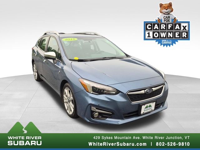 Heritage Blue Metallic 2018 Subaru Impreza Hatchback All-Wheel Drive Continuously Variable Transmission
