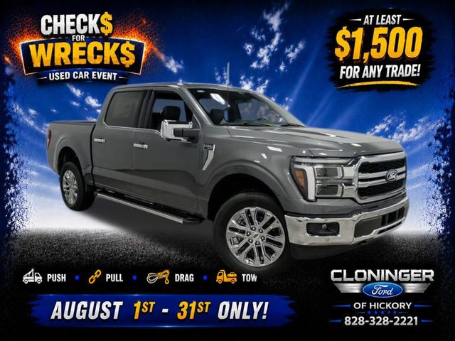 Carbonized Gray Metallic 2026 Ford F-150 Pickup Truck Four-Wheel Drive Automatic