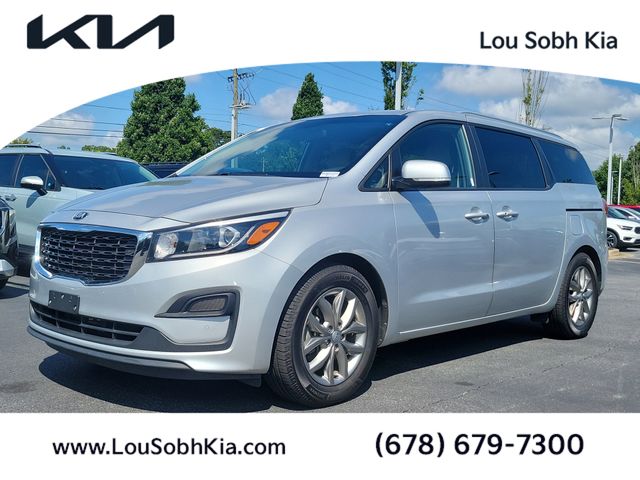 Silky Silver 2020 Kia Sedona Minivan Front-Wheel Drive 8-Speed Automatic